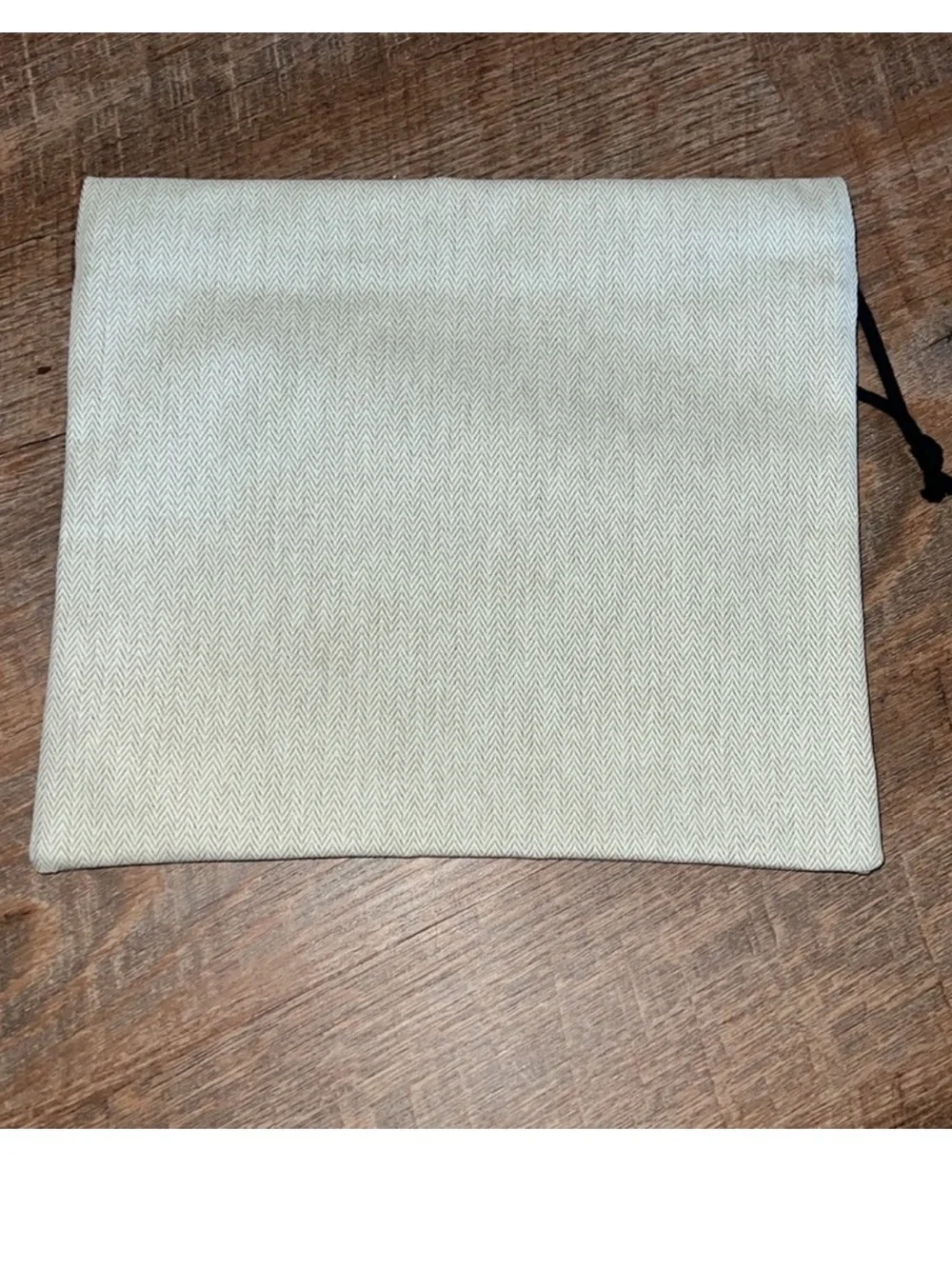 Hermes Bain Herringbone Pouch